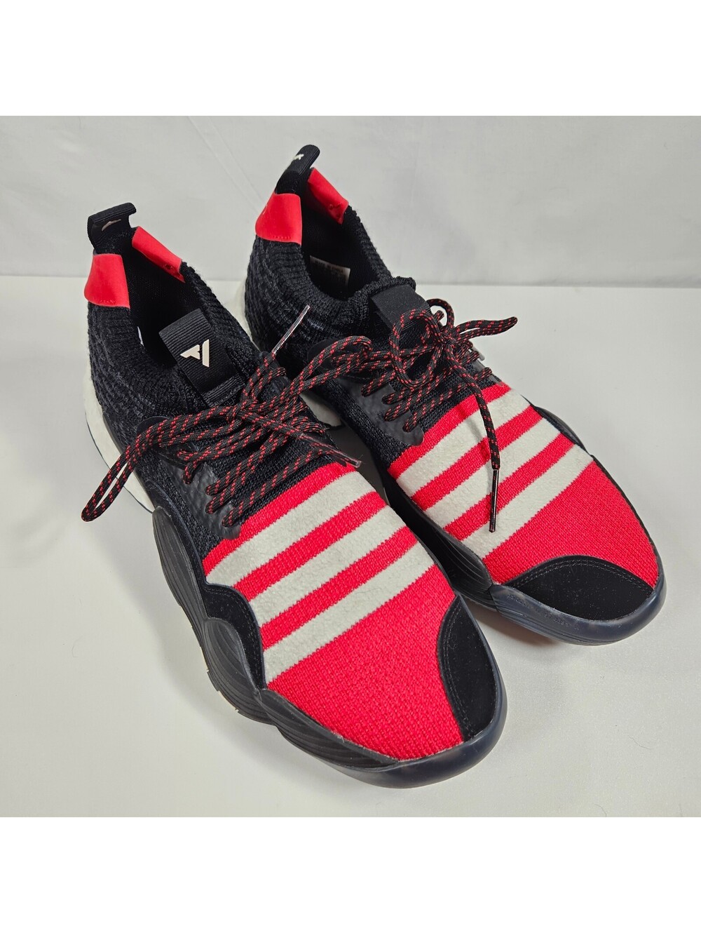 Adidas Trae Young 2 Meilin Mens 9.5 Black Red White Basketball Shoes IF2163